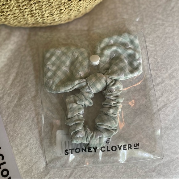 Stoney Clover Lane Sweet Summer Mini Woven Tote, Mini Pouch, & Scrunchie Bundle - Picture 3 of 10